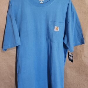 Carhartt Blue Pocket T-Shirt